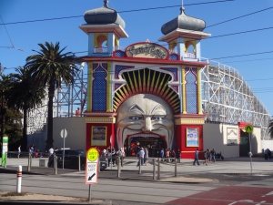 The entrance of Luna Park